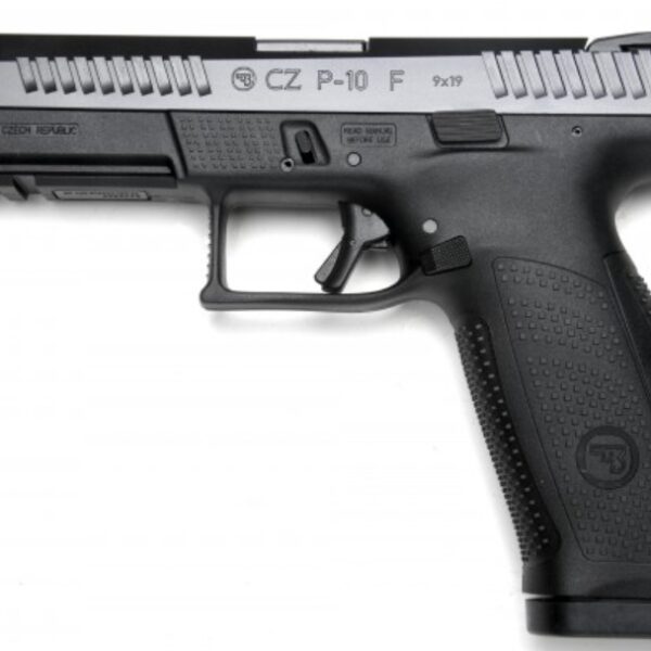 CZ P-10 F 9mm Striker-Fired Full-Size Pistol 4.5″ Black 19+1