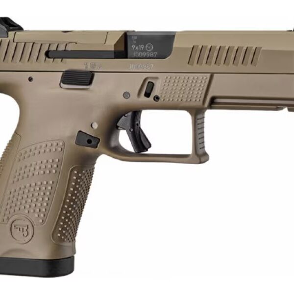 CZ P-10 C 9mm Striker-Fired Compact 4″ OR FDE Frame 15+1