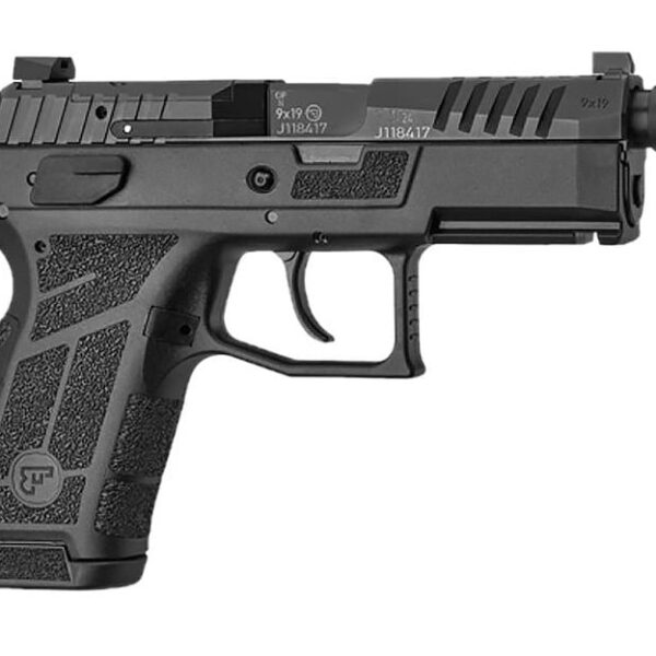 CZ P-09 Compact 9mm DA/SA 4.5″ Threaded Barrel OR Black 17rd