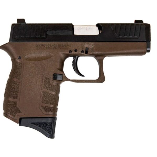 Diamondback DB9 Gen IV 9mm Striker-Fired Compact 3″ Blk/Bronze