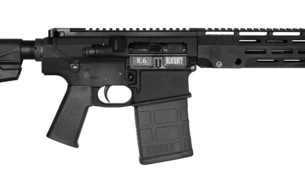 Diamondback DB15 8.6 Blackout Semi-Auto Pistol 12″ M-LOK Brace