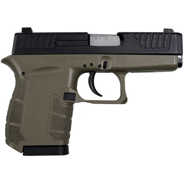 Diamondback DB9 Gen IV 9mm Striker-Fired Compact 3″ Black/FDE