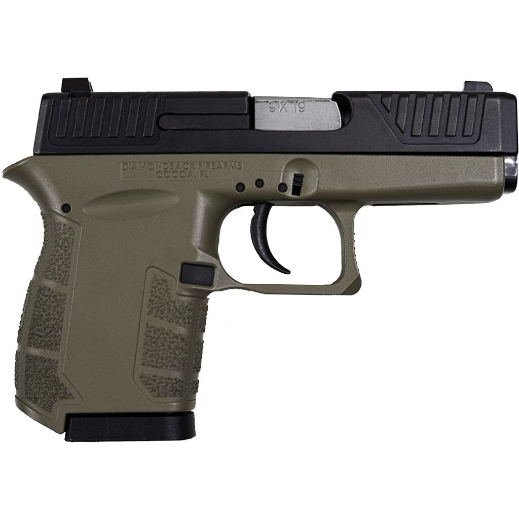 Diamondback DB9 Gen IV 9mm Striker-Fired Compact 3" Black/FDE
