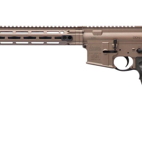 Daniel Defense DDM4 V7 5.56MM FDE 16″ CA .223/5.56 Semi-Auto Rifle