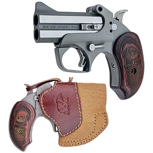 BOND ARMS GRIZZLY 45LC/410 SS 3″ FS HLST