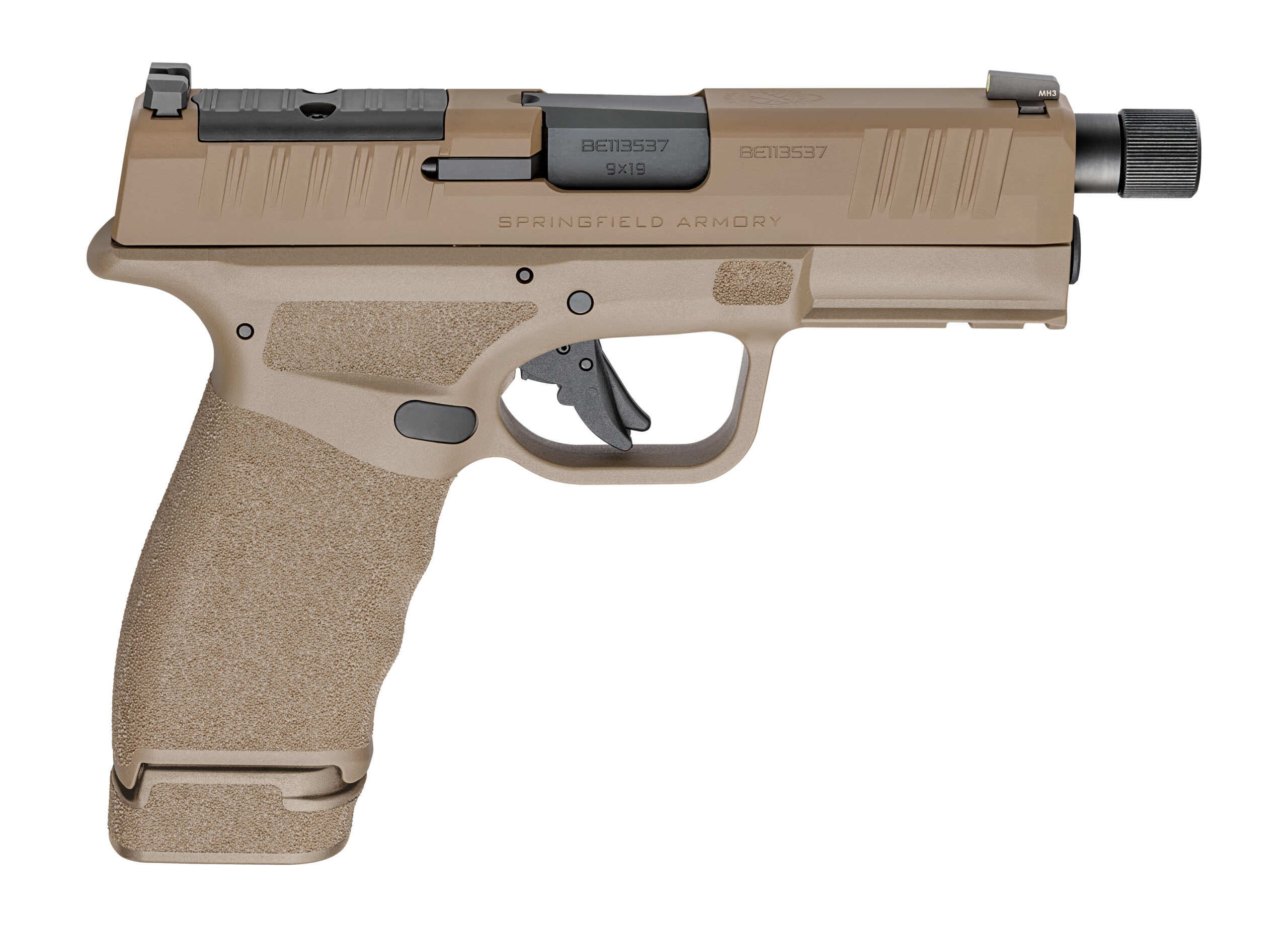 Springfield Armory Hellcat Pro OSP 9mm Compact Pistol 3.7" Black 17+1