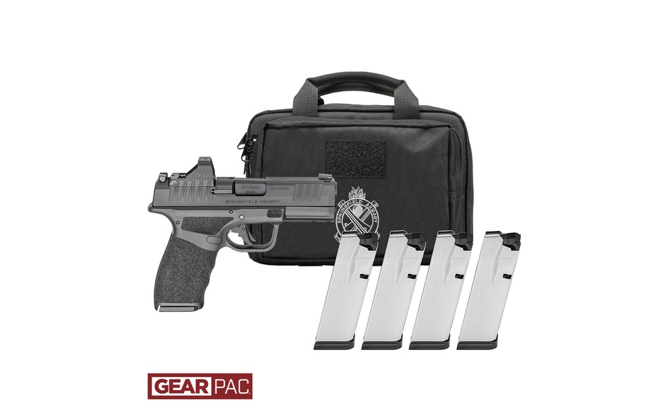 Springfield Armory Hellcat Pro OSP 9mm Pistol 3.7" Black 10+1 Gear-Up