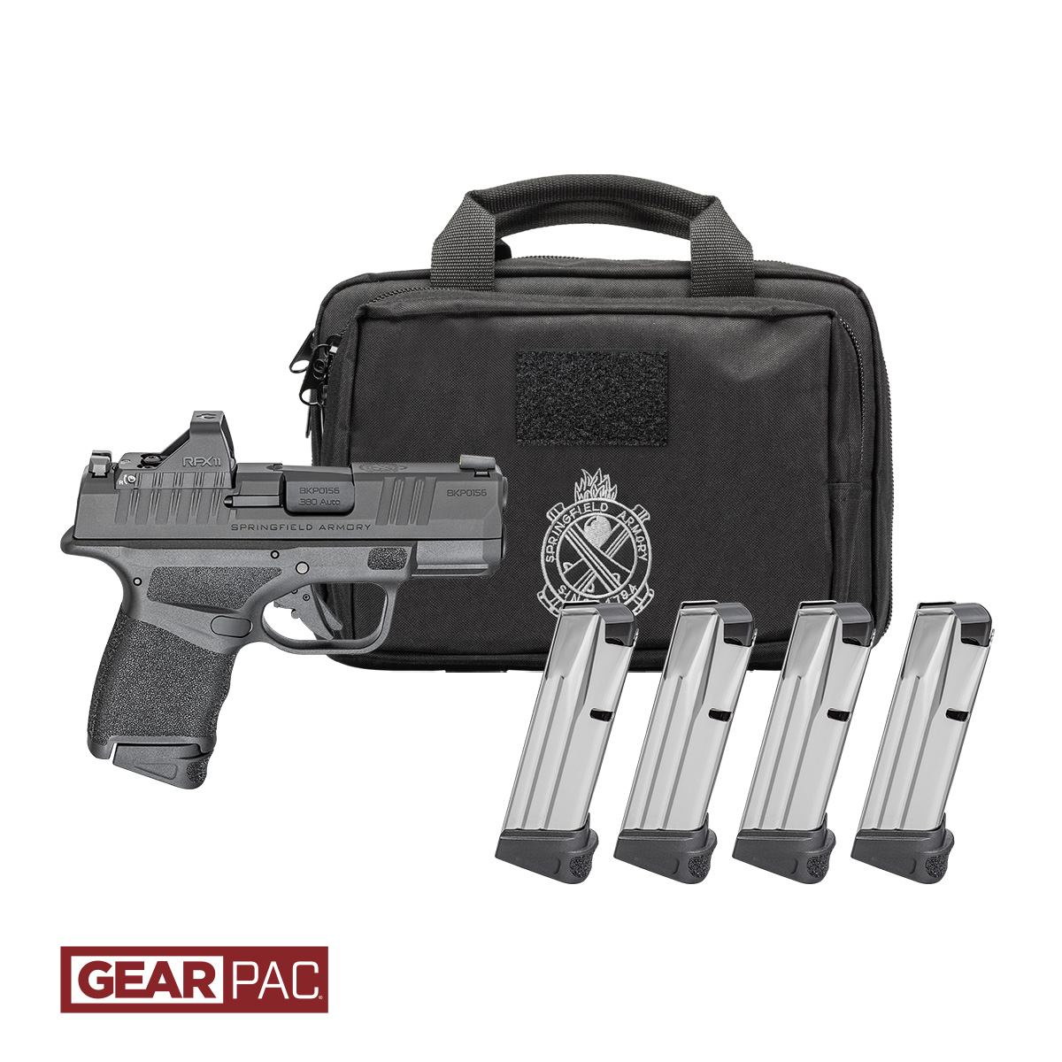 Springfield Armory Hellcat OSP 9mm Micro-Compact Pistol 3" CA Black Gear-Up