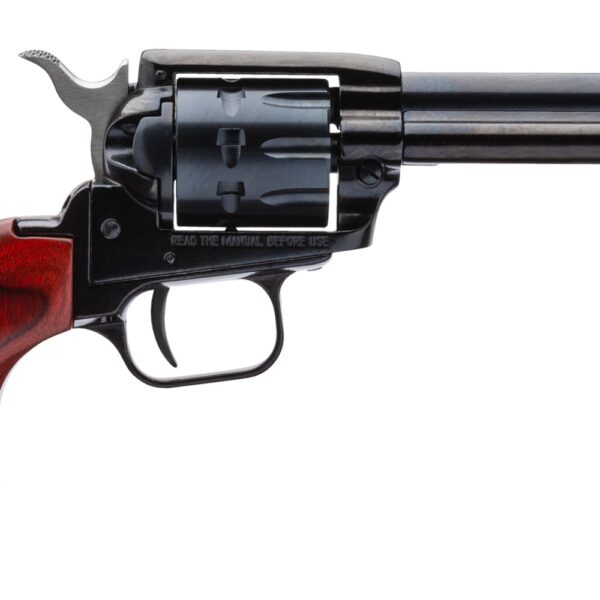 Heritage Rough Rider .22 LR/.22 WMR SA Revolver 4.75″ 6-Round Black