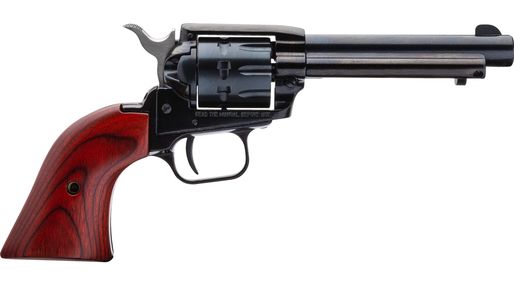 Heritage Rough Rider .22 LR/.22 WMR SA Revolver 4.75" 6-Round Black
