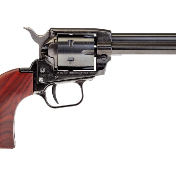 Heritage Rough Rider .22 LR SA Revolver 4.75″ 6-Round Black