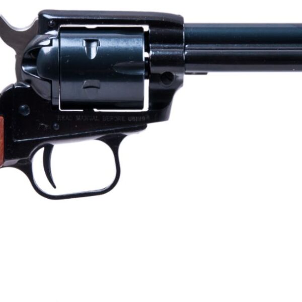 Heritage Rough Rider .22 LR/.22 WMR SA Revolver 4.75″ 6-Round Black