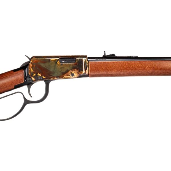 Heritage Settler .22 LR Lever-Action Rifle 16.5″ Case Hardened/Wood