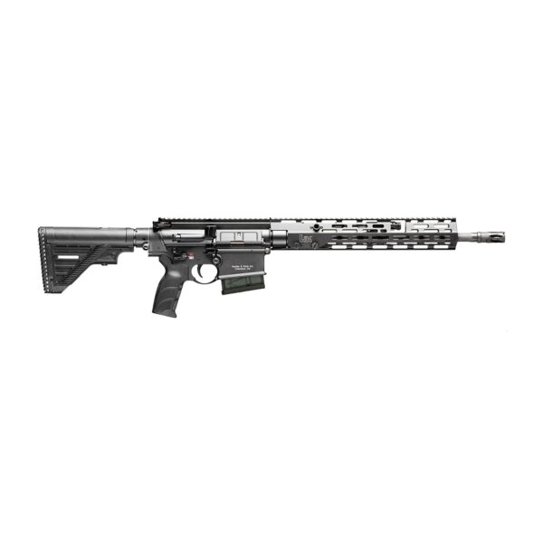 H&K MR762 A4 7.62mm Semi-Auto Rifle 16.5″ Black 10+1 Semi-Auto Firearm