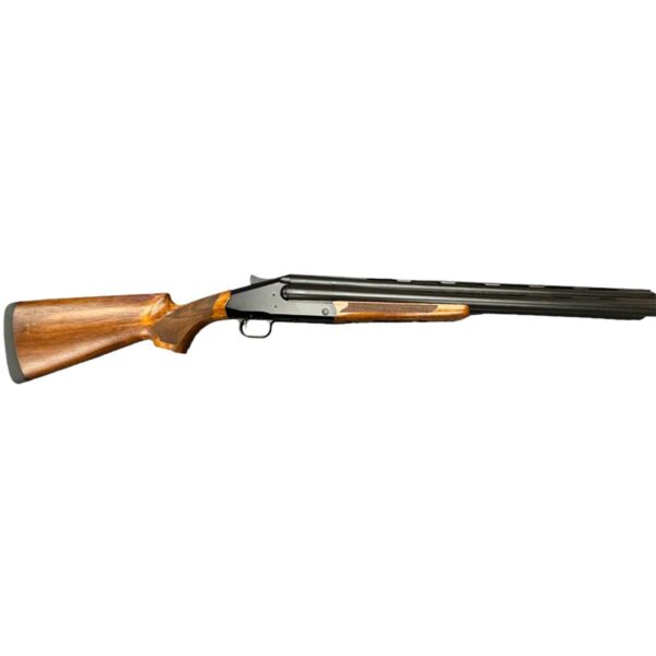 ATI Triple Barrel 12 Gauge Break-Action Shotgun — 18″ Barrel, 3-Round, Wood Stock