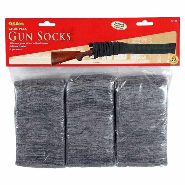 Allen Knit Shotgun Scoped Sock – 52″ Gray 3 Pack