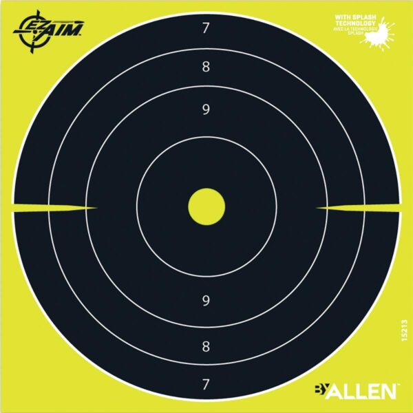 Allen EZ AIM Non-Adhesive Splash Bullseye 8×8- 25/ct