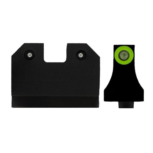 XS Sight R3D Night Sights for Glock Suppressor 17 19 22-24 26 27 31-36 – Green