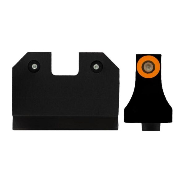XS Sight R3D Night Sights for Glock Suppressor 17 19 22-24 26 27 31-36 – Orange
