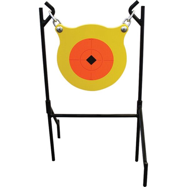 Birchwood Casey World of Targets Boomslang AR500 Shooting Gong Target 1/2″ x 9.5″ Diameter Yellow