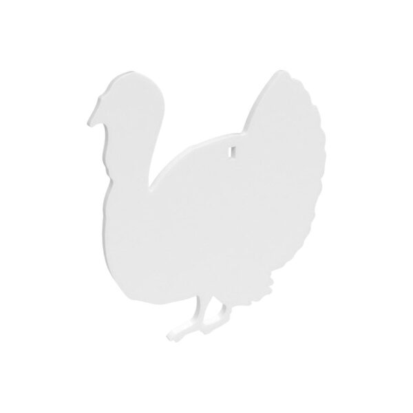 Birchwood Casey AR500 3/8″ Steel 1 Hole Animal Silhouette Target – Turkey 1/ct
