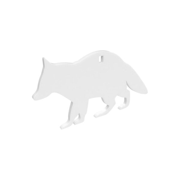 Birchwood Casey AR500 3/8″ Steel 1 Hole Animal Silhouette Target – Raccoon 1/ct