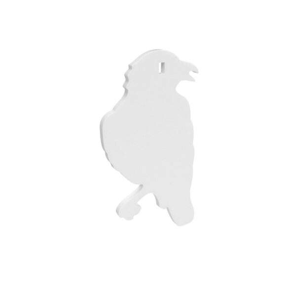 Birchwood Casey AR500 3/8″ Steel 1 Hole Animal Silhouette Target – Crow 1/ct