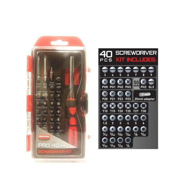 Birchwood Casey Pro Screwdriver Set – 40/ct