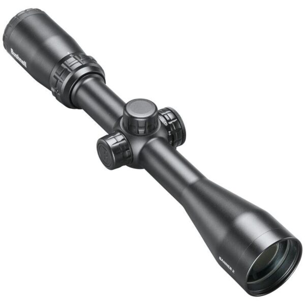 Bushnell Banner-2 Rifle Scope 3-9×40 1″ SFP DOA Quick Ballistic Illum Black with Rings