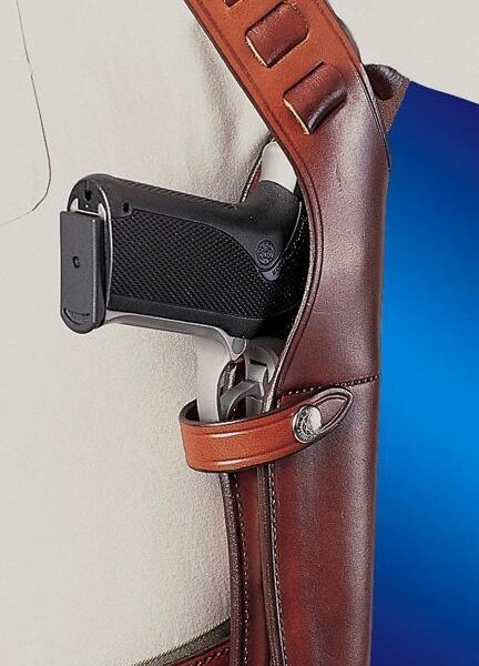 Bianchi Model X15 Shoulder Holster 6″ -6.5″ Right Hand Plain Tan Cross Draw