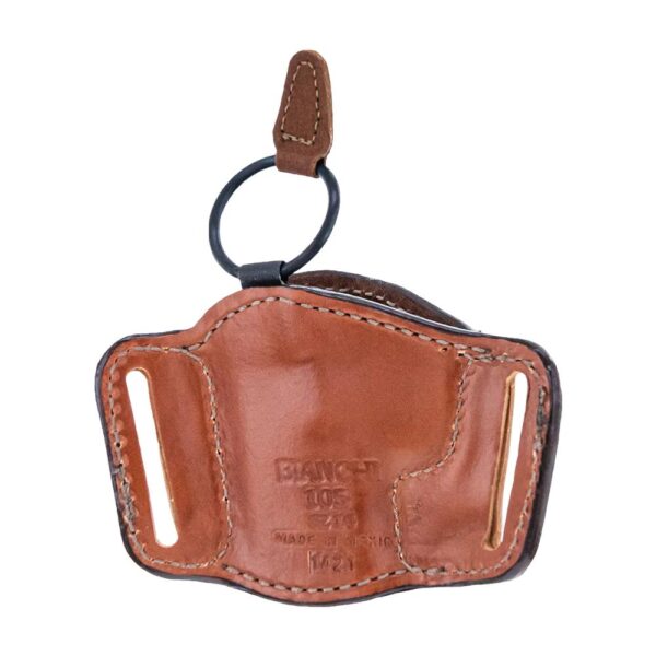 Bianchi 105 Minimalist Belt Slide Holster for S&W 36/38/40 J Frame 2″ Tan RH