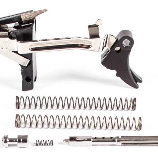 ZEV Technologies Fulcrum Adjustable Trigger Ultimate Kit for 1st-3rd Gen 9mm Glocks – Black/Black