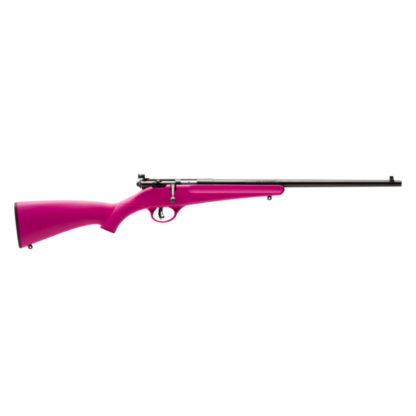 Savage Arms Rascal 22 LR Single Shot 16.13″ Barrel Pink .22 LR Bolt Rifle