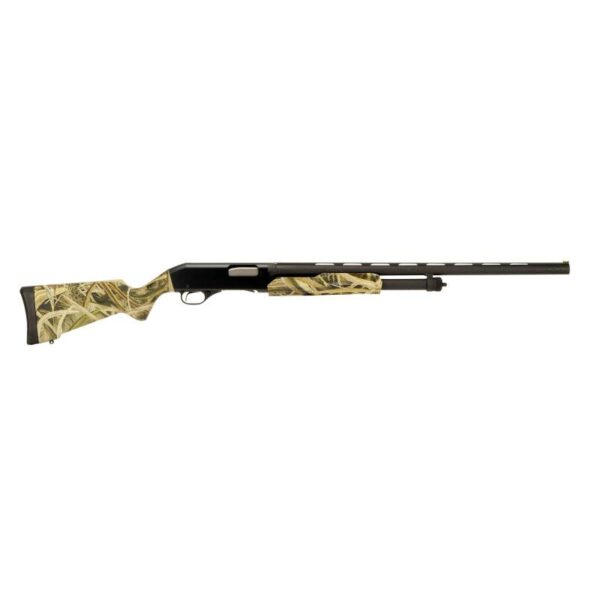 Savage Stevens 320 Field Pump Shotgun 12ga 28″ Grass Blades Camo