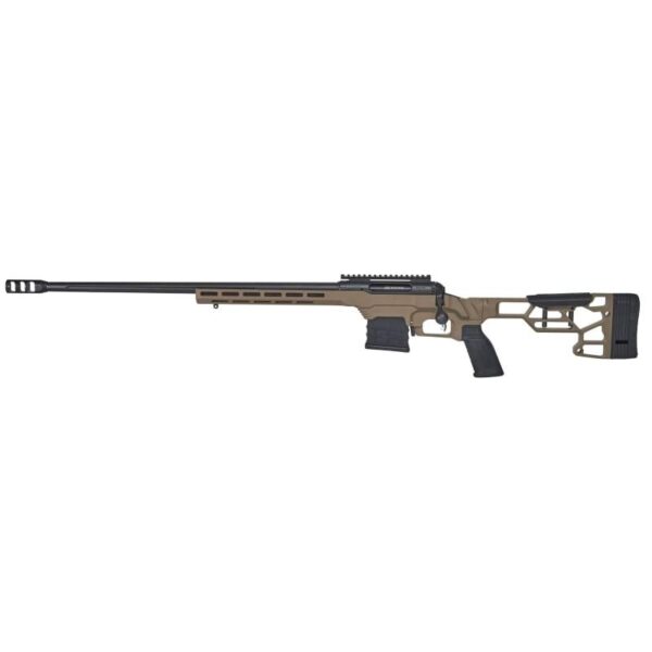 Savage Arms 110 Precision Left-Hand 6.5 Creedmoor 24″ Threaded FDE Bolt-Action