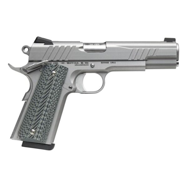 Savage 1911 Gov’t Style Handgun 9mm Luger 10rd Magazines (2) 5″ Barrel Stainless Steel