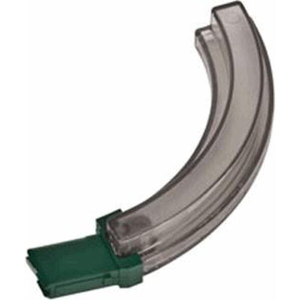 Champion Ruger 10/22 Steel Lip Metal Head Magazine Single Stack Clear Polymer 25/rd