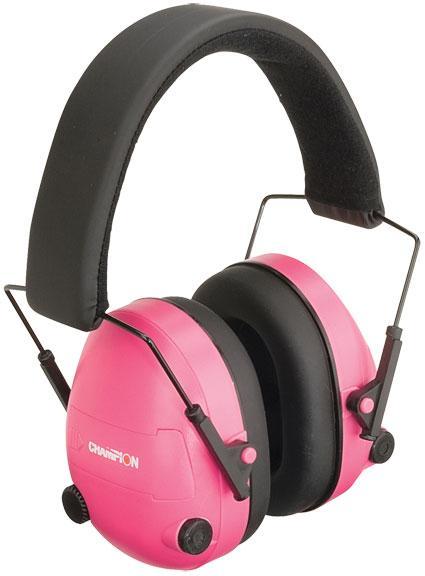 Champion Electronic Ear Muffs – Pink