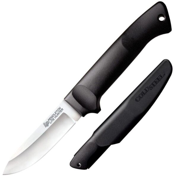 Cold Steel Pendleton Lite Hunter Fixed Blade Knife – 3.625″ Satin Blade