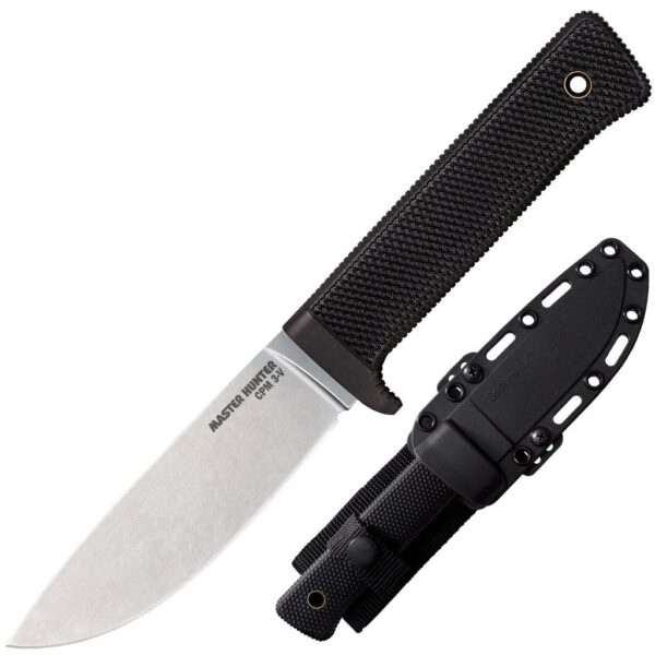 Cold Steel Master Hunter Fixed Blade Knife – 4-1/2″ Blade Stonewash