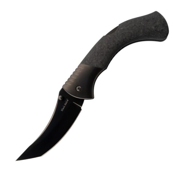Cold Steel Black Sable XHP Folding Knife 4-1/5″ Tanto Blade Black