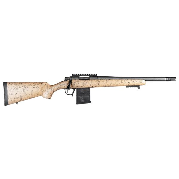 Christensen Arms Ridgeline Scout Rifle .450 Bushmaster 5rd Magazine 16″ 5/8×24 Threaded Barrel Tan with Black