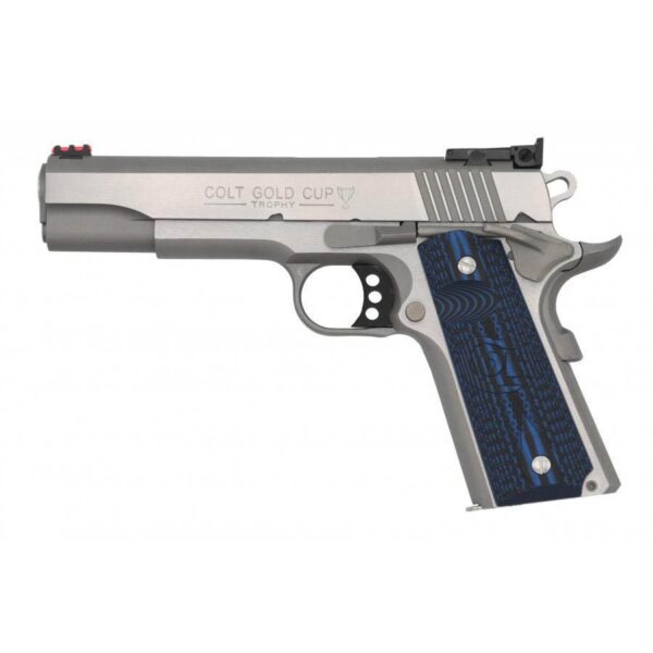 Colt Gold Cup .45 ACP Pistol Semi-Auto 5″ Barrel 8 Rd Stainless
