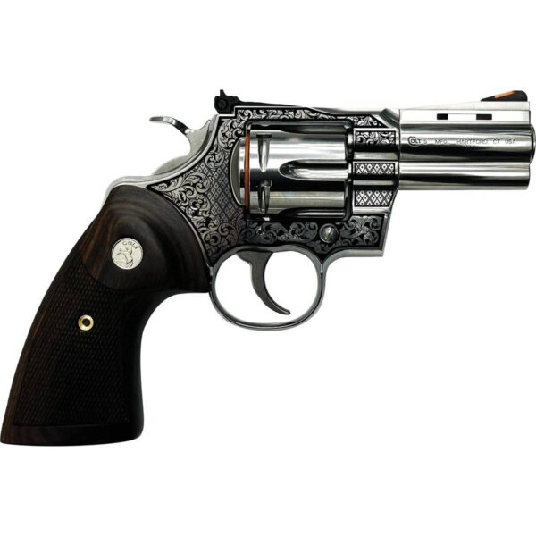 Colt Python .357 Mag Double-Action Revolver Filigree Frame .357 Mag 3″ Stainless