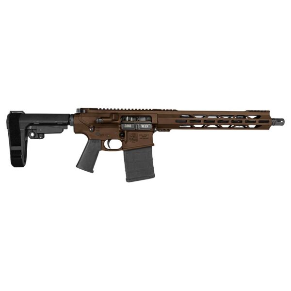 Diamondback DB10 .308 Win Pistol 13.5″ TB SBA3 Midnight Bronze