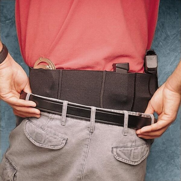 DeSantis 5″ Belly Band Medium 30″ – 34″ Black Ambi