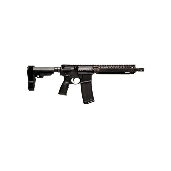 Daniel Defense MK18 FDE 5.56 NATO AR Pistol — 10.3″ Barrel, SBA3 Brace, RIS II Rail