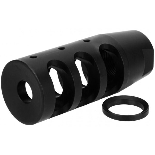 TacFire 5/8×24 Nitrided Compact Compensator .308 cal Steel Black