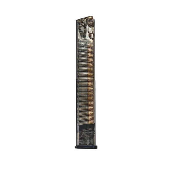 Elite Tactical Systems (ETS) Glock 18 40/rd 9mm Magazine – For Glock 17 18 19 19x 26 34 45