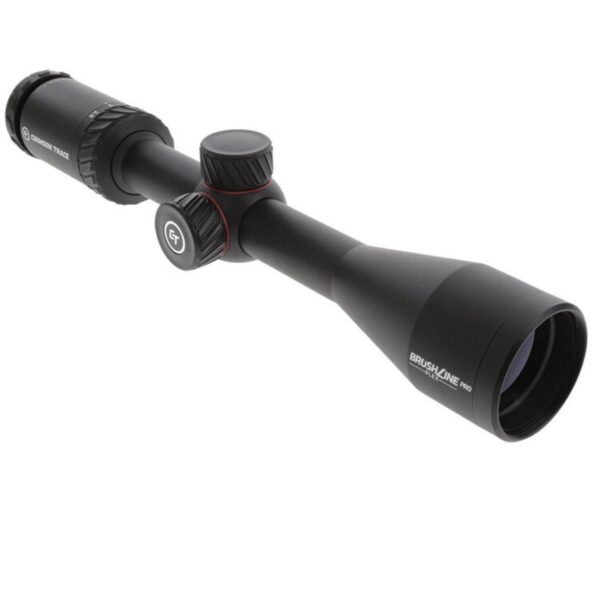 Crimson Trace Brushline Pro Rifle Scope – 2.5-10x42mm 1″ SFP Plex Non-llum
